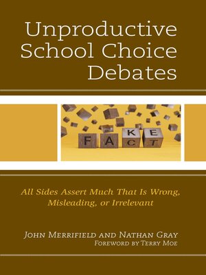 cover image of Unproductive School Choice Debates